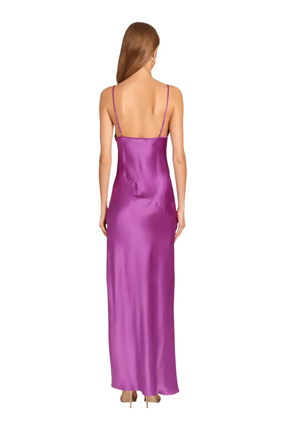 Amanda Uprichard Ansonia Silk Maxi Dress