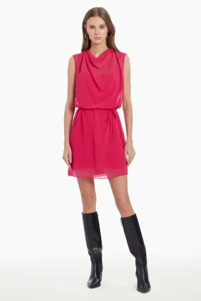 Amanda Uprichard Melby Dress - Magenta