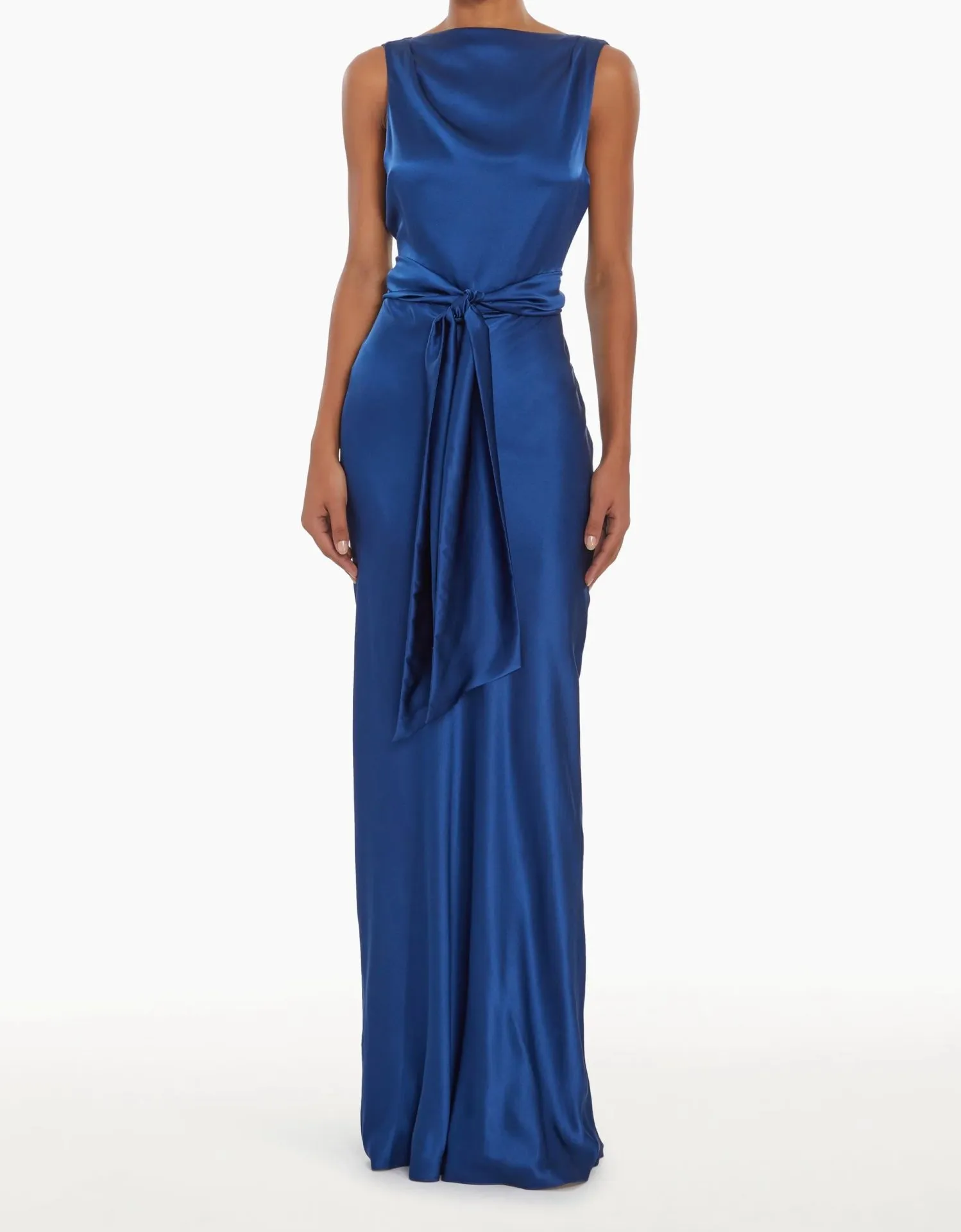 Amanda Uprichard Rosemary Silk Maxi Dress