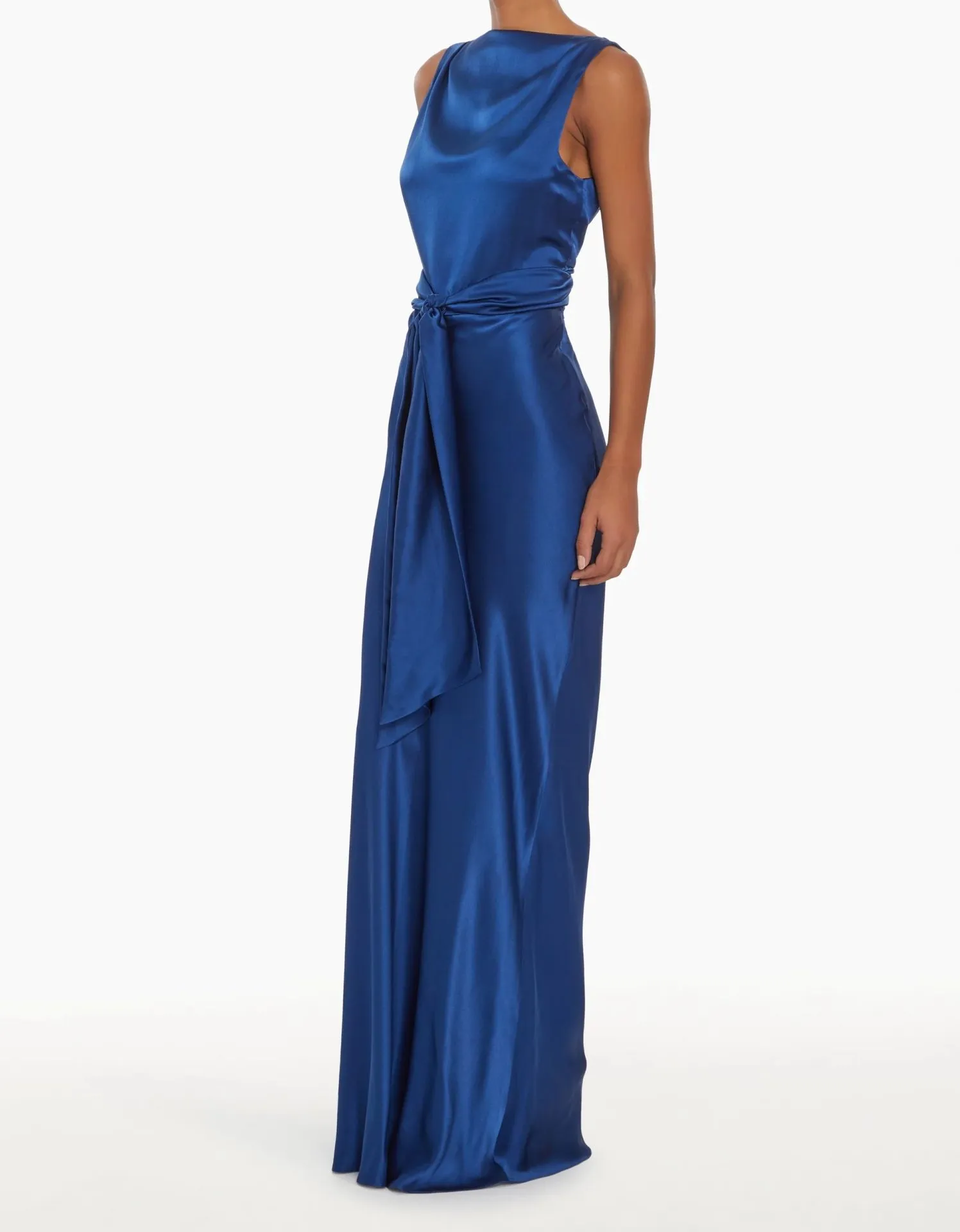 Amanda Uprichard Rosemary Silk Maxi Dress