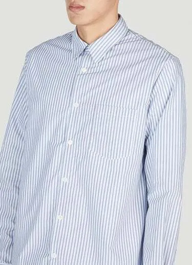 A.P.C.  |Stripes Street Style Long Sleeves Cotton Designers Shirts