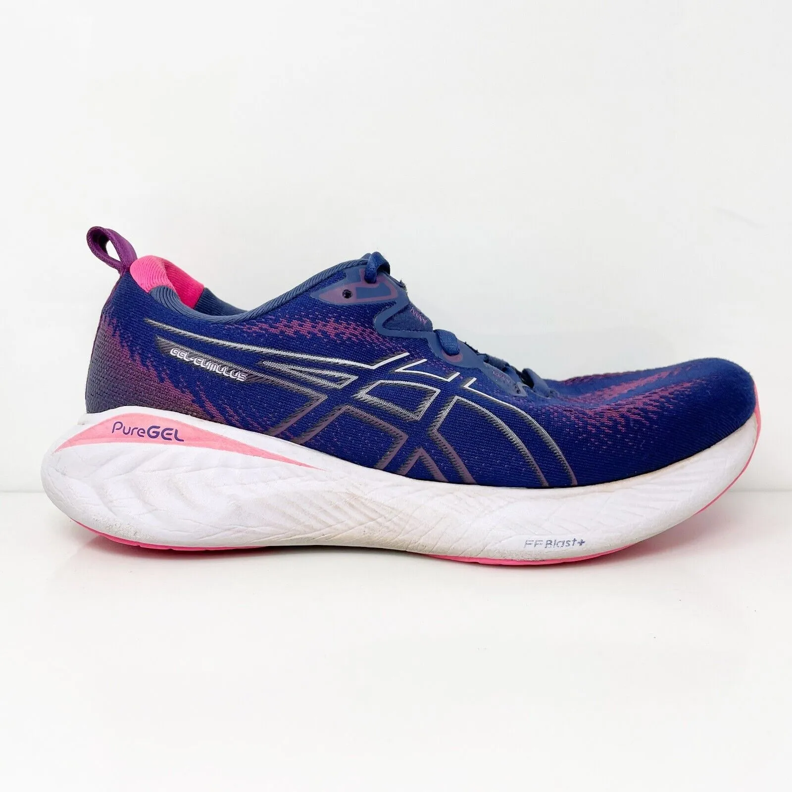 Asics Womens Gel Cumulus 25 1012B441 Blue Running Shoes Sneakers Size 8.5