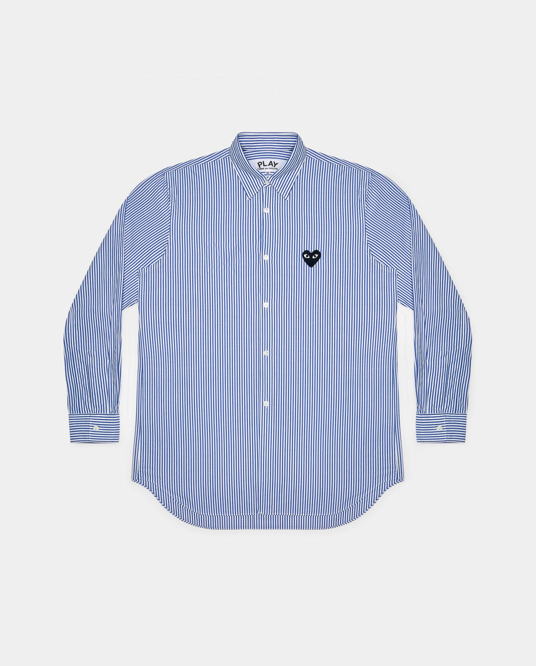 B018 SHIRT / BLUE WHITE STRIPE