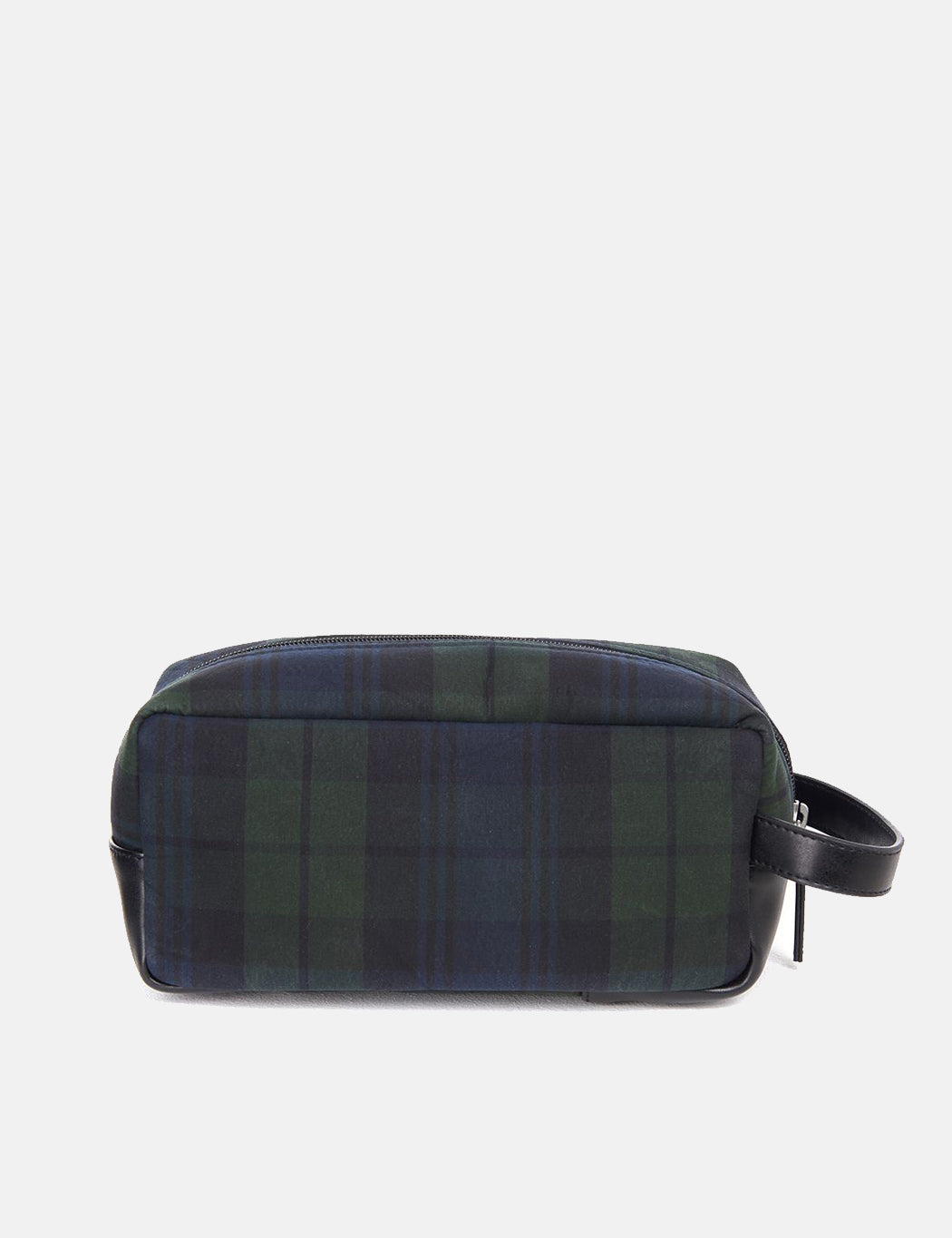 Barbour Tartan Wax Wash Bag - Black Watch