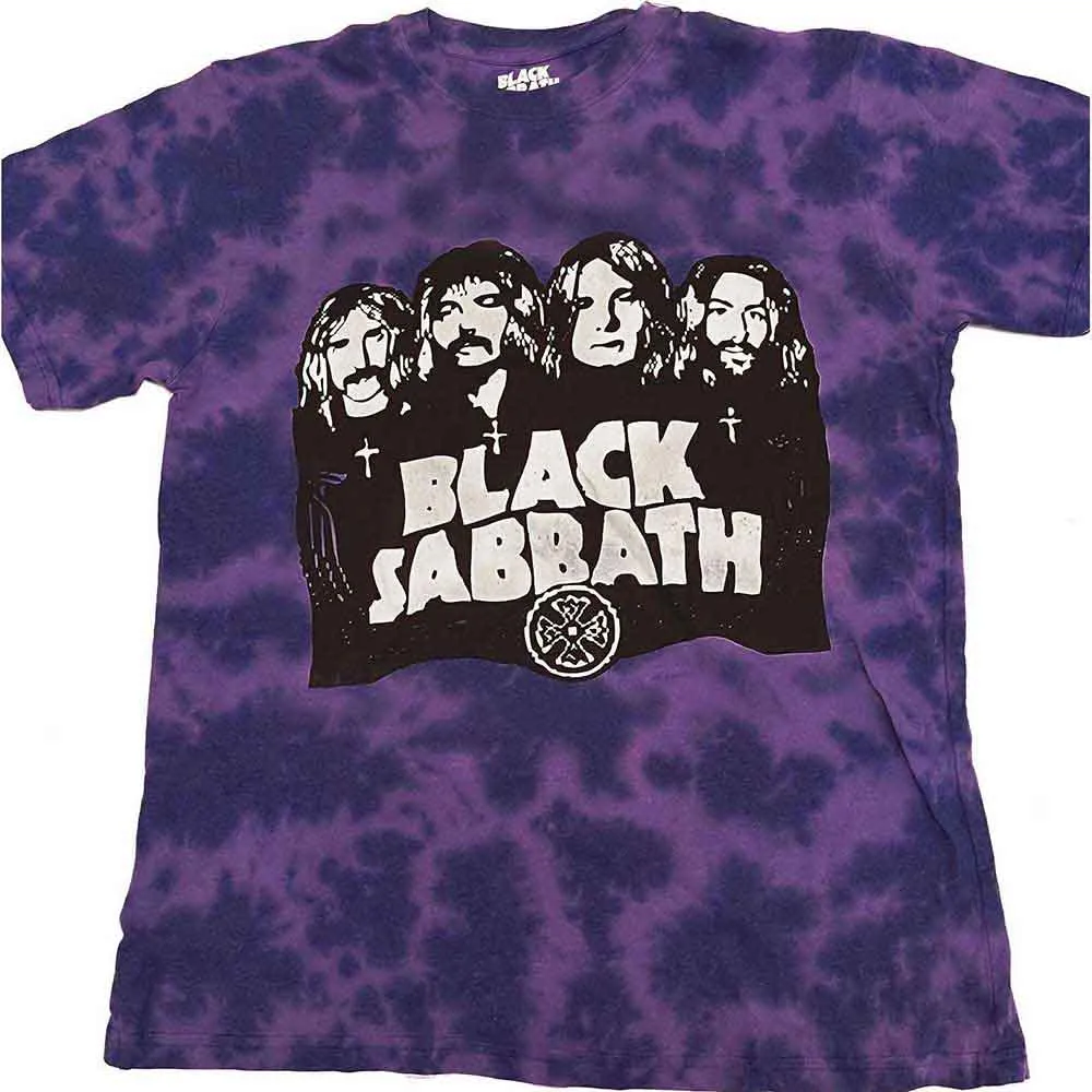 Black Sabbath Purple Wash Band