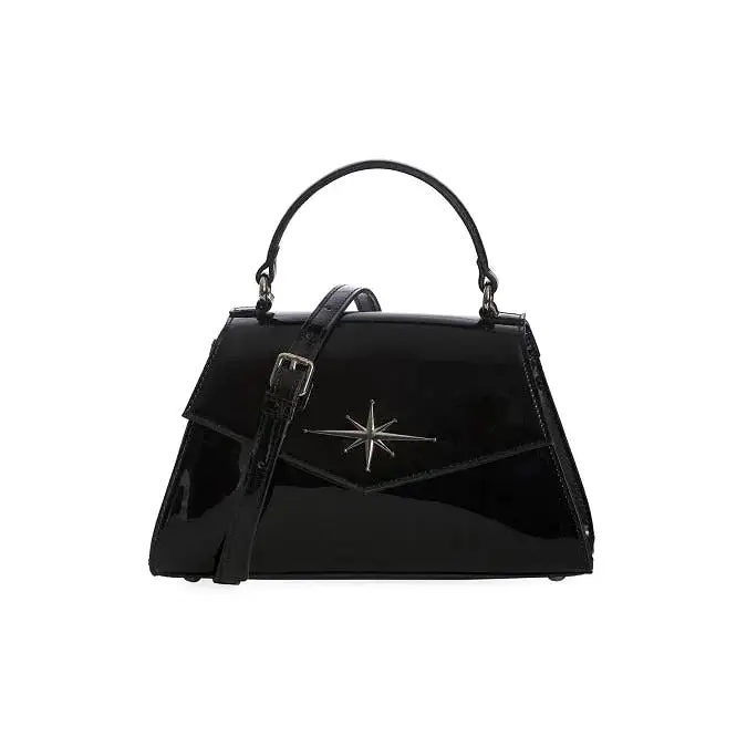 Black Star Detail Handbag