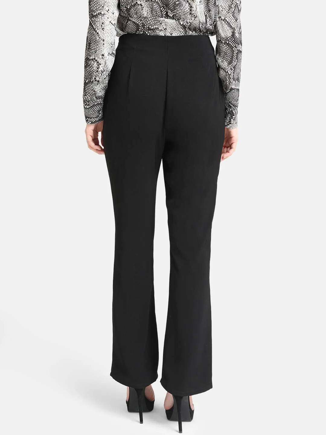 Black Trouser With Ring At Front