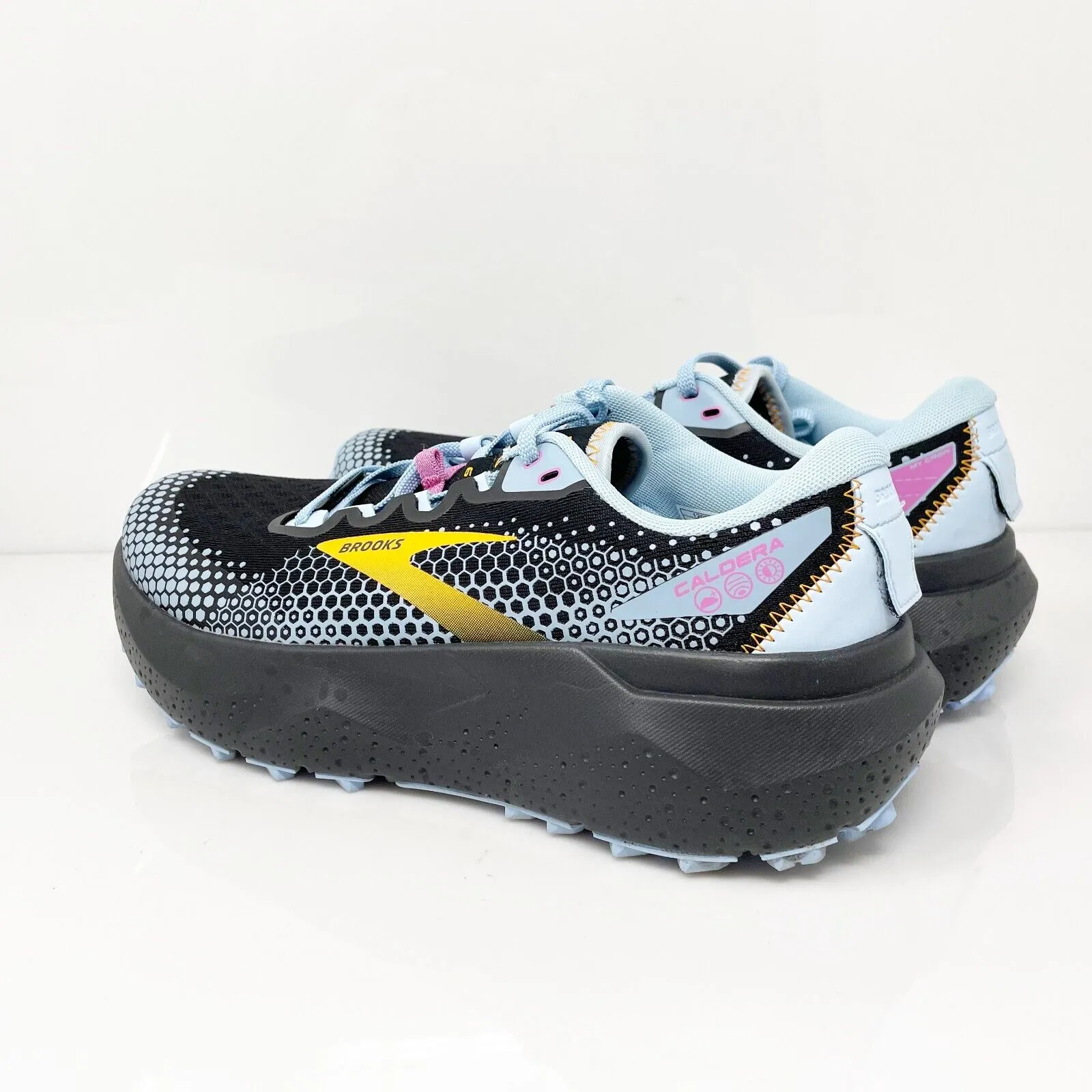 Brooks Womens Caldera 6 1203661B096 Black Running Shoes Sneakers Size 9.5 B