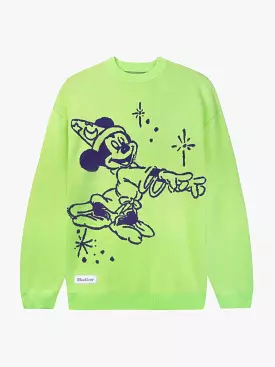 Butter Goods x Disney Cinema Knit Sweater - Washed Lime