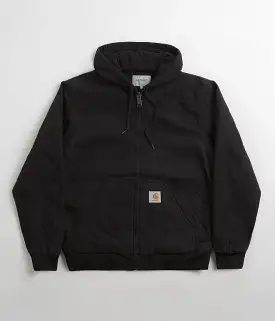 Carhartt Active Jacket - Black Heavy Stone Wash