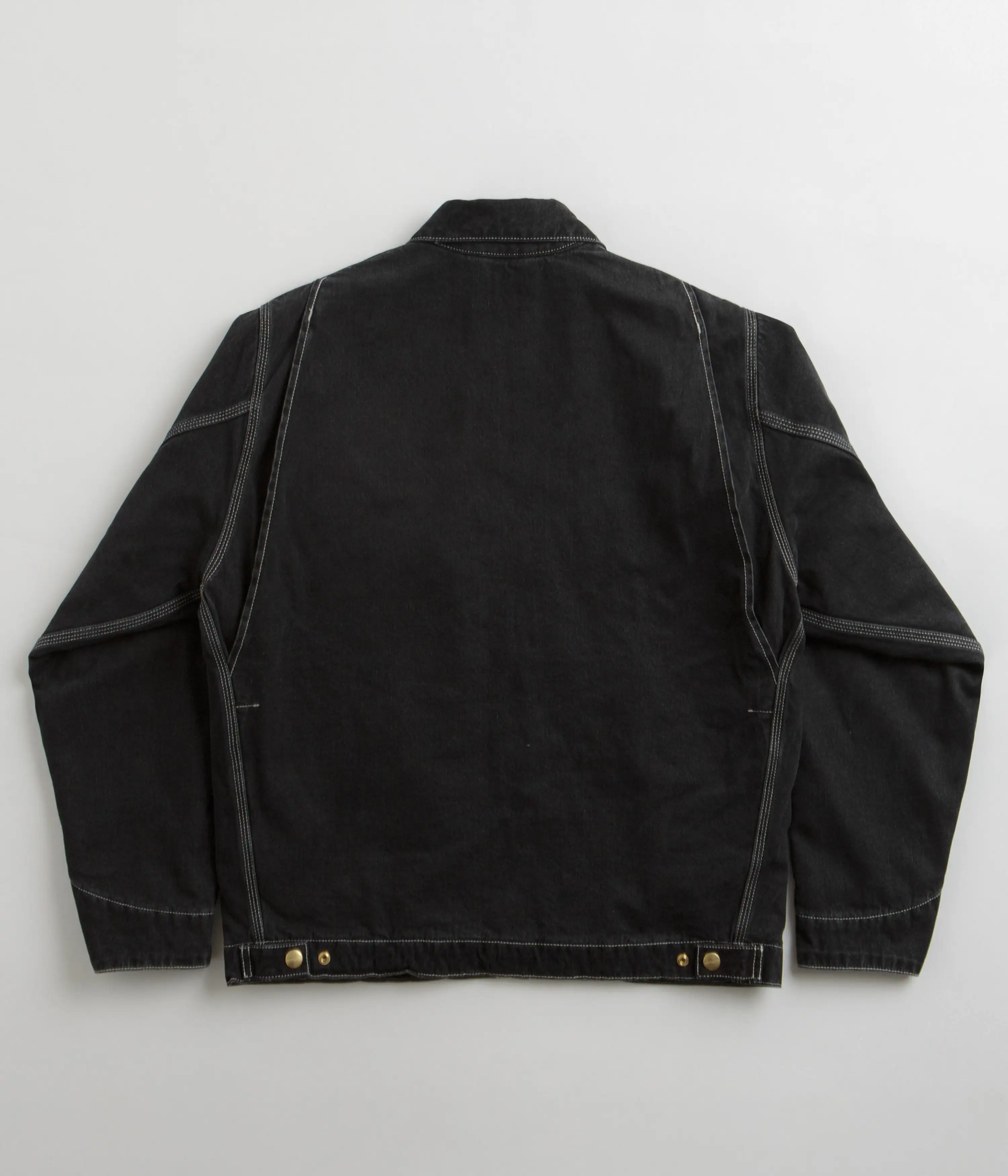 Carhartt OG Detroit Jacket - Black Stone Wash