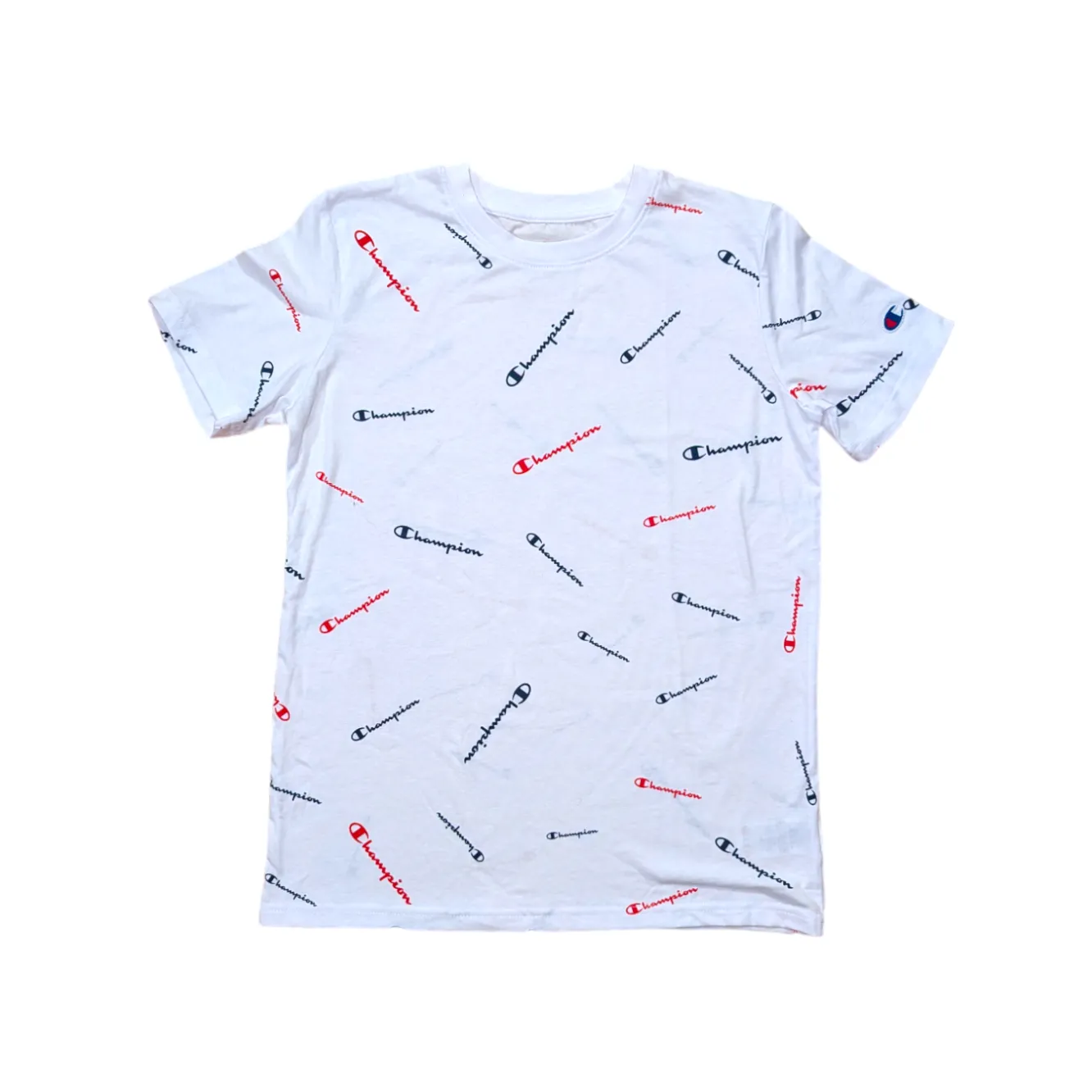 Champion Allover Logo Print Tee