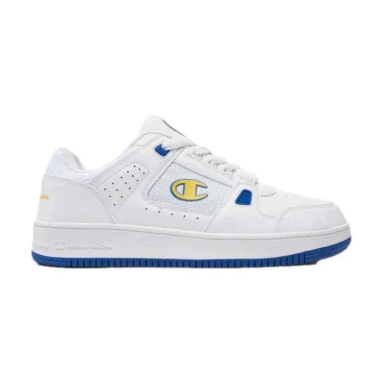 Champion S22186 Rebound Summerized Low Sneakers Uomo Stringate Bianco