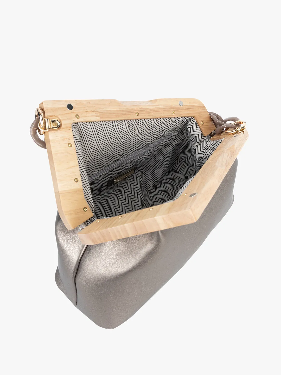 Chic Asymmetric Clutch Bag