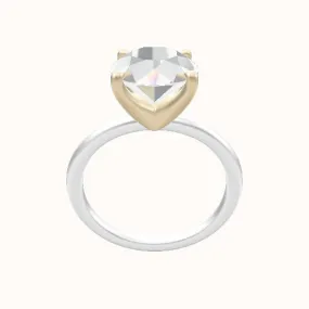 Classic Solitaire Engagement Ring With Four Prong Head