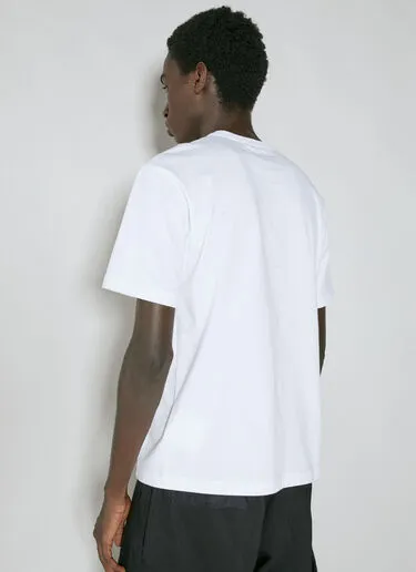 COMME des GARCONS  |Crew Neck Street Style Cotton Short Sleeves Logo Designers