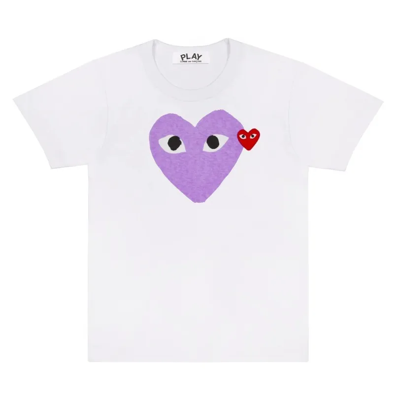 COMME des GARCONS  |Crew Neck Unisex Plain Cotton Short Sleeves Logo Designers