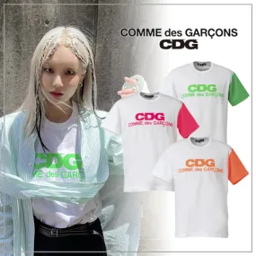 COMME des GARCONS  |Crew Neck Unisex Plain Short Sleeves Logo Designers