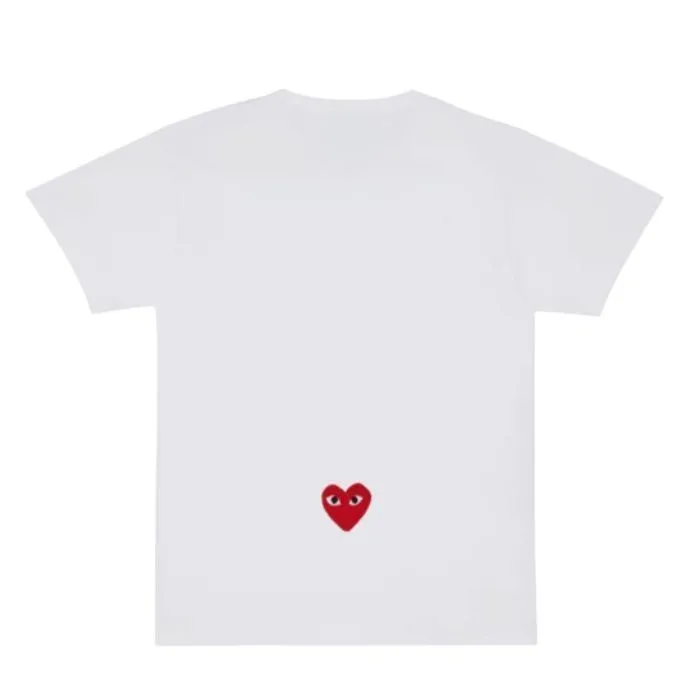 COMME des GARCONS  |Crew Neck Unisex Street Style Plain Cotton Short Sleeves