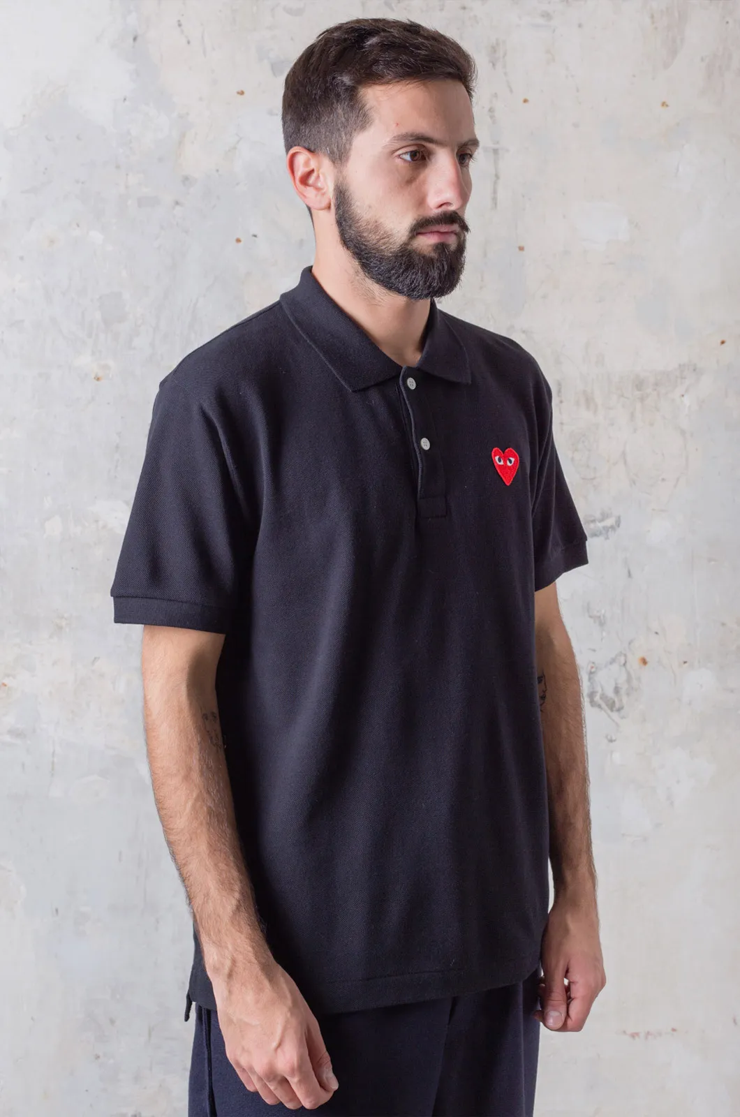 COMME des GARCONS  |Plain Logo Designers Polos