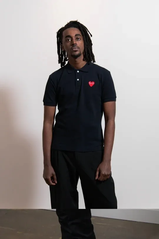 COMME des GARCONS  |Plain Logo Designers Polos