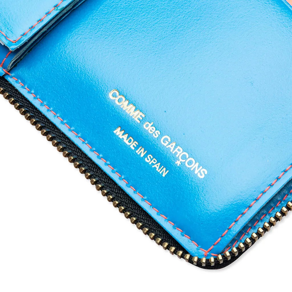 Comme des Garcons SA0110SF Super Fluo Wallet - Orange