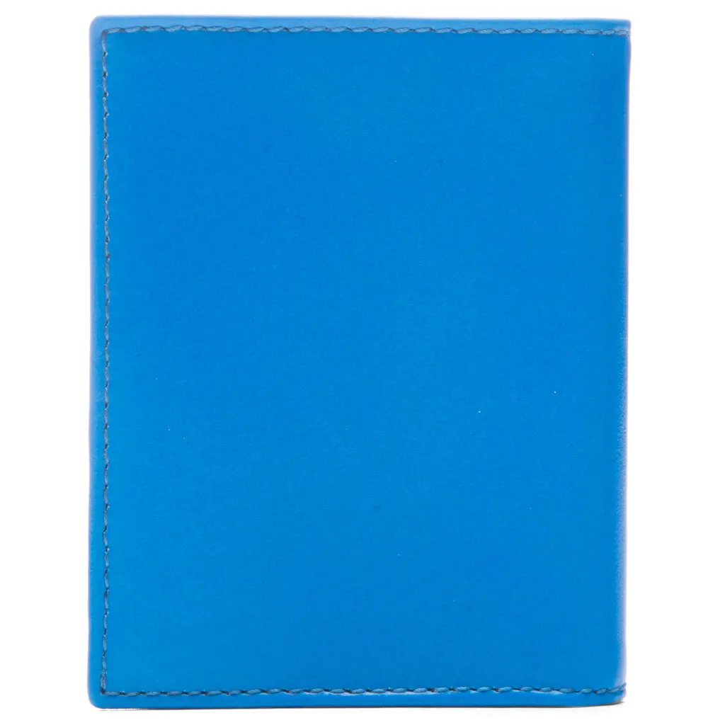 Comme des Garcons SA0641SF Super Fluo Wallet - Blue/Green