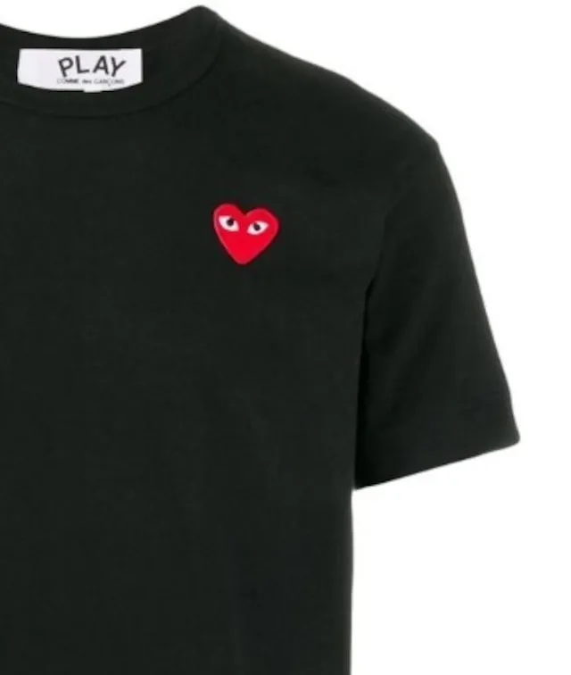 COMME des GARCONS  |Street Style Plain Cotton Short Sleeves Logo Designers