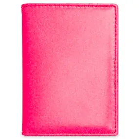 Comme des Garcons Super Fluo Wallet - Pink/Yellow