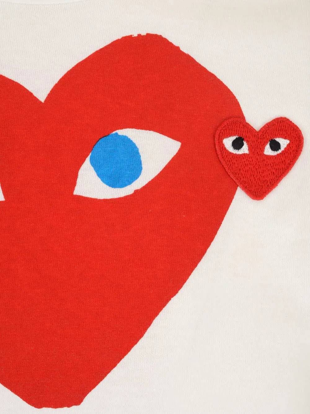 Comme des Garons Play Heart Logo T-Shirt