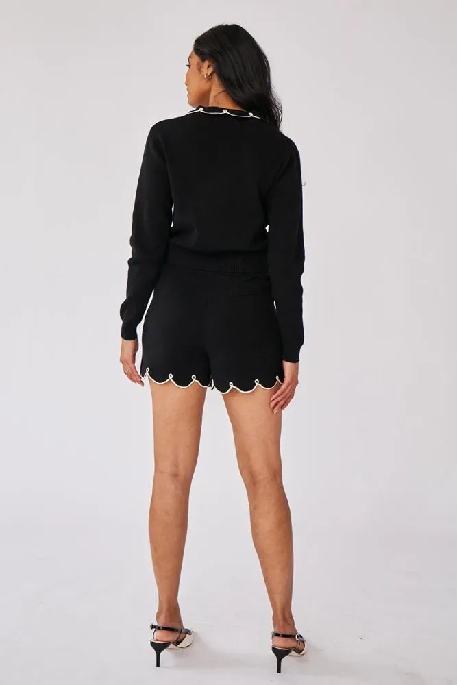 CUPCAKE SKORT BLACK XXS-3X