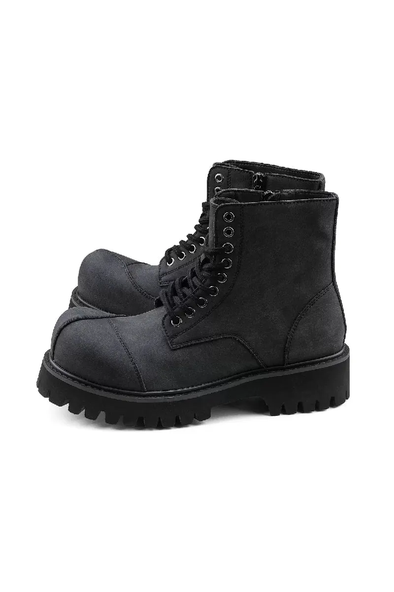 Deconstructed Platform Martin Boots