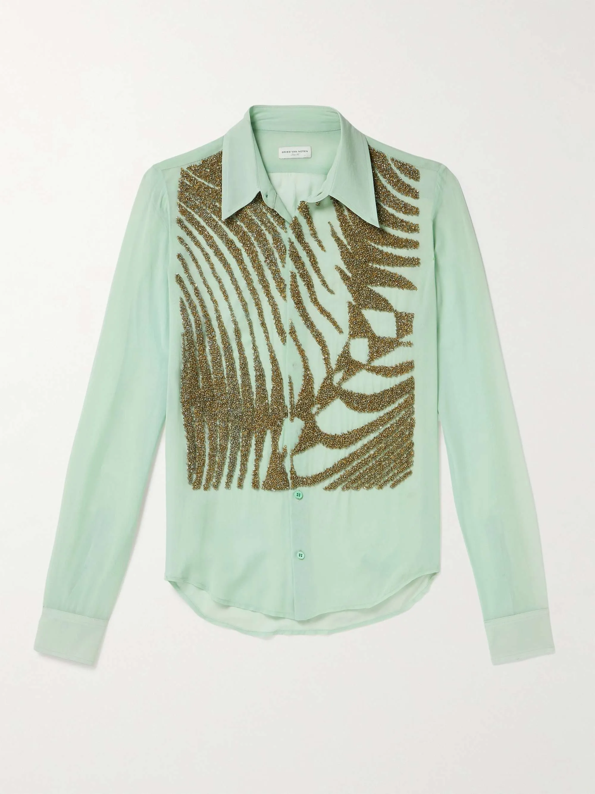 Dries Van Noten  |Street Style Long Sleeves Tribal Designers Shirts