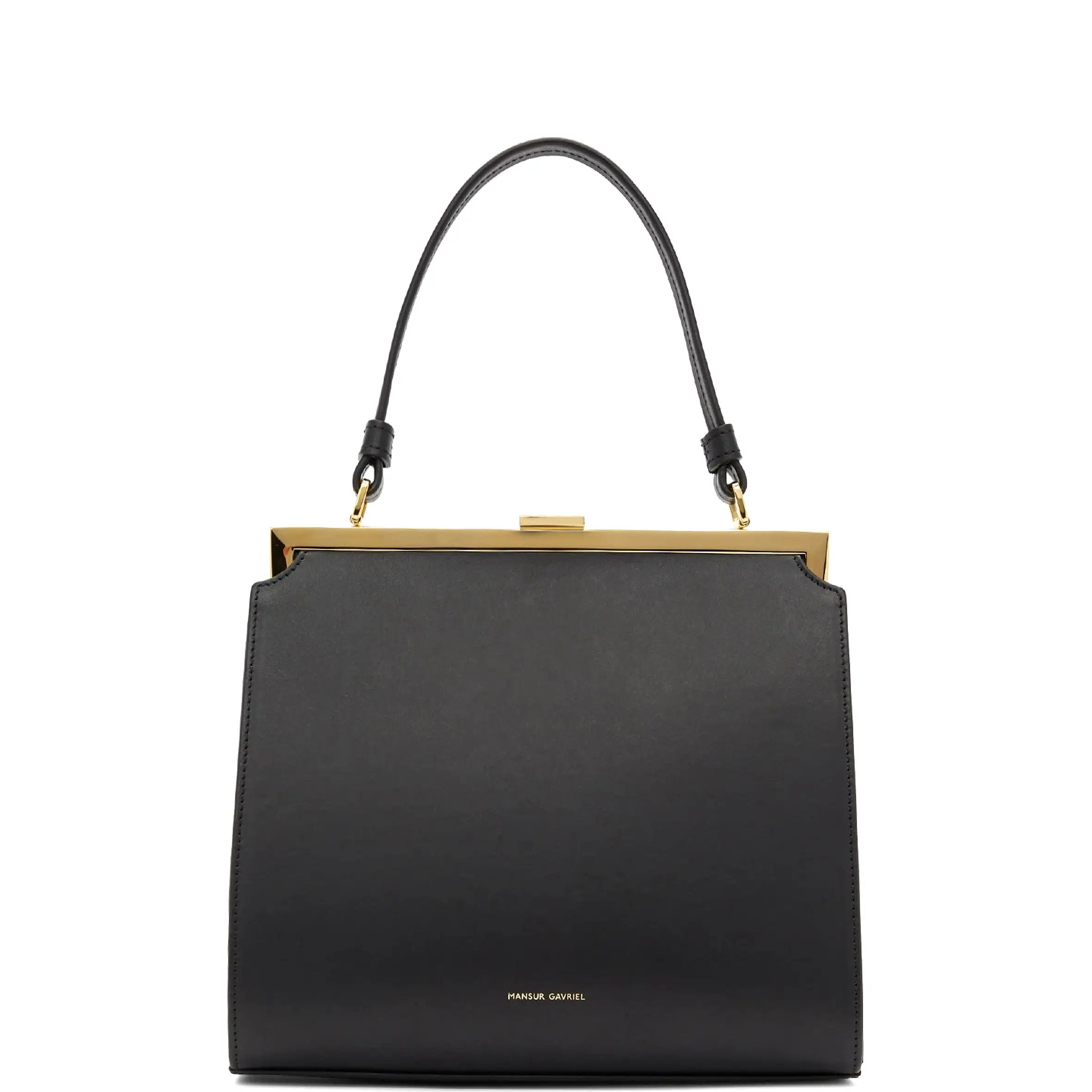 Elegant Bag Vegetable Tanned, Black