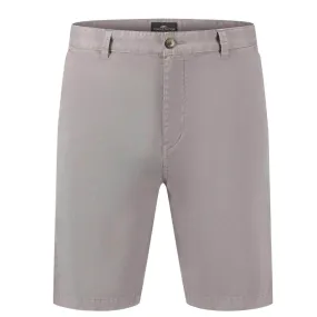 FYNCH-HATTON Casual Fit Cool Grey Shorts | Menswear Online