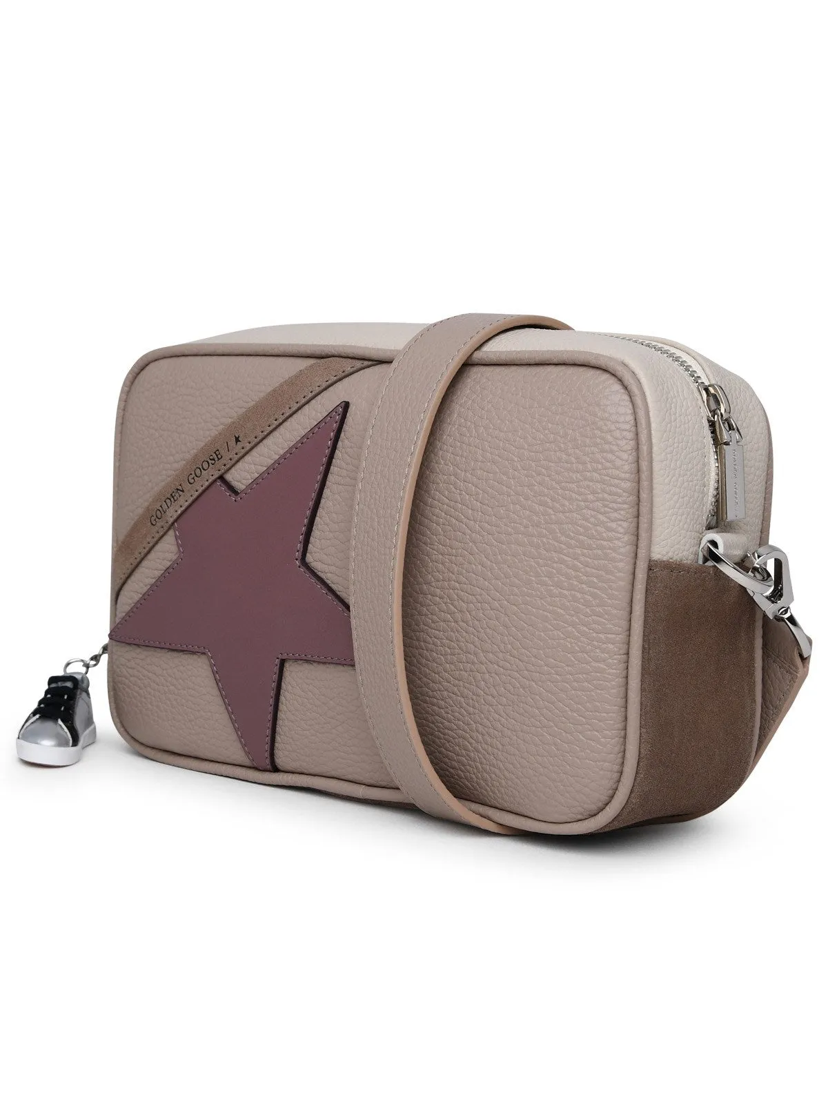 Golden Goose Deluxe Brand Star Patch Zippedd Shoulder Bag