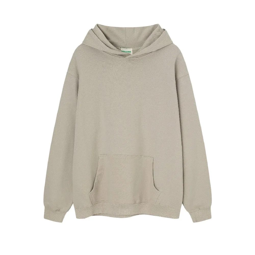 High Collar Fleece Hoodie