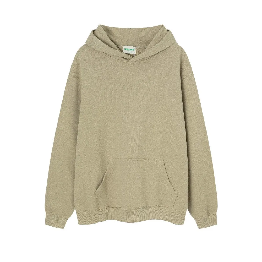 High Collar Fleece Hoodie