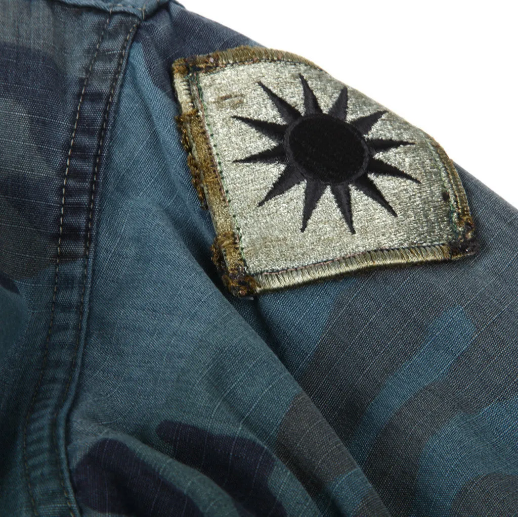 Indigo Overdye Woodland Jacket