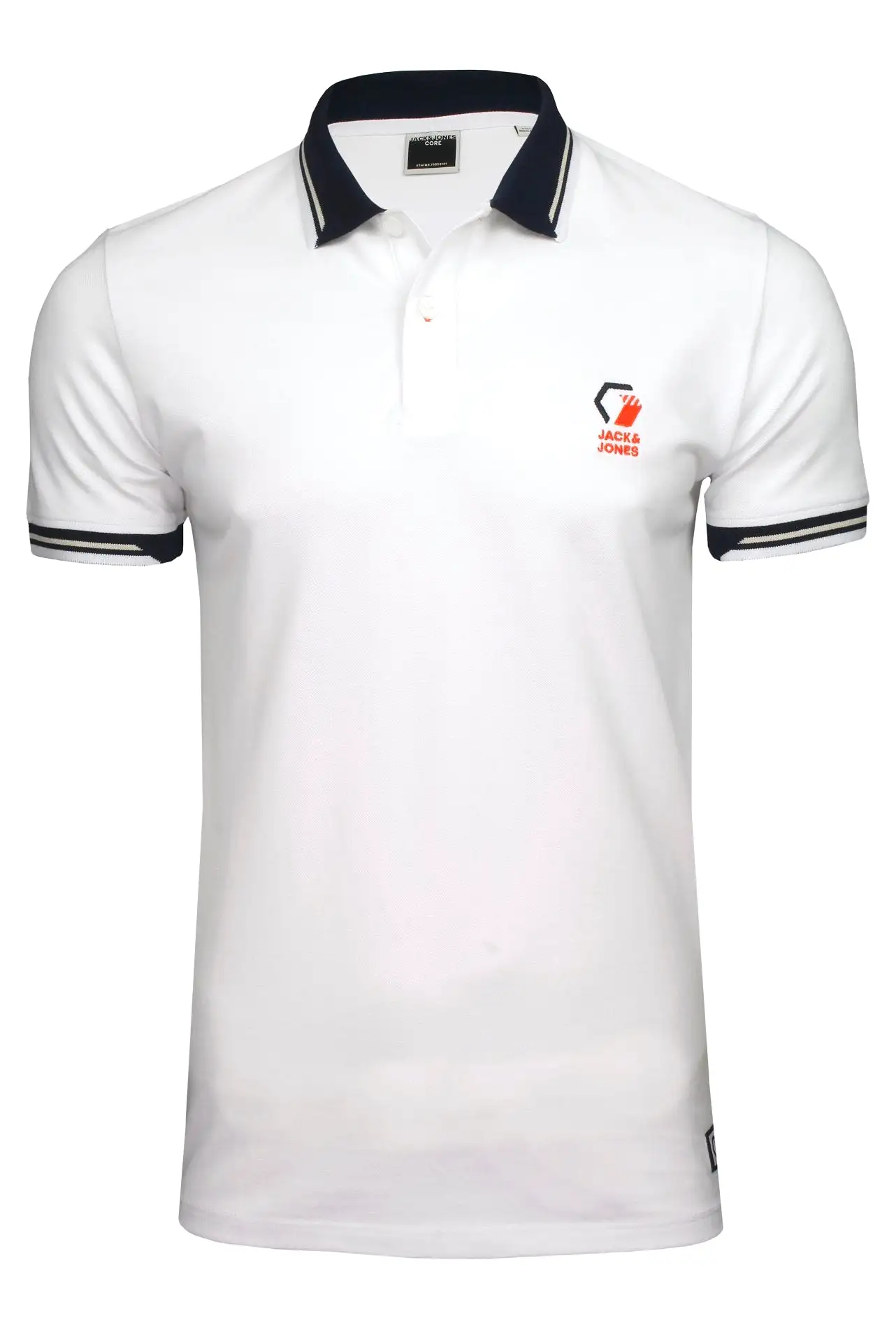 Jack & Jones Mens Pique Polo Shirt 'Jco Logan'