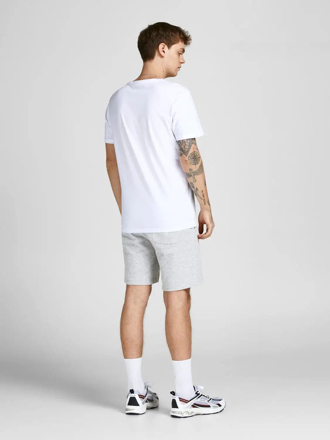 Jack & Jones Mens Sweat Jog Shorts 'Jji Tons'