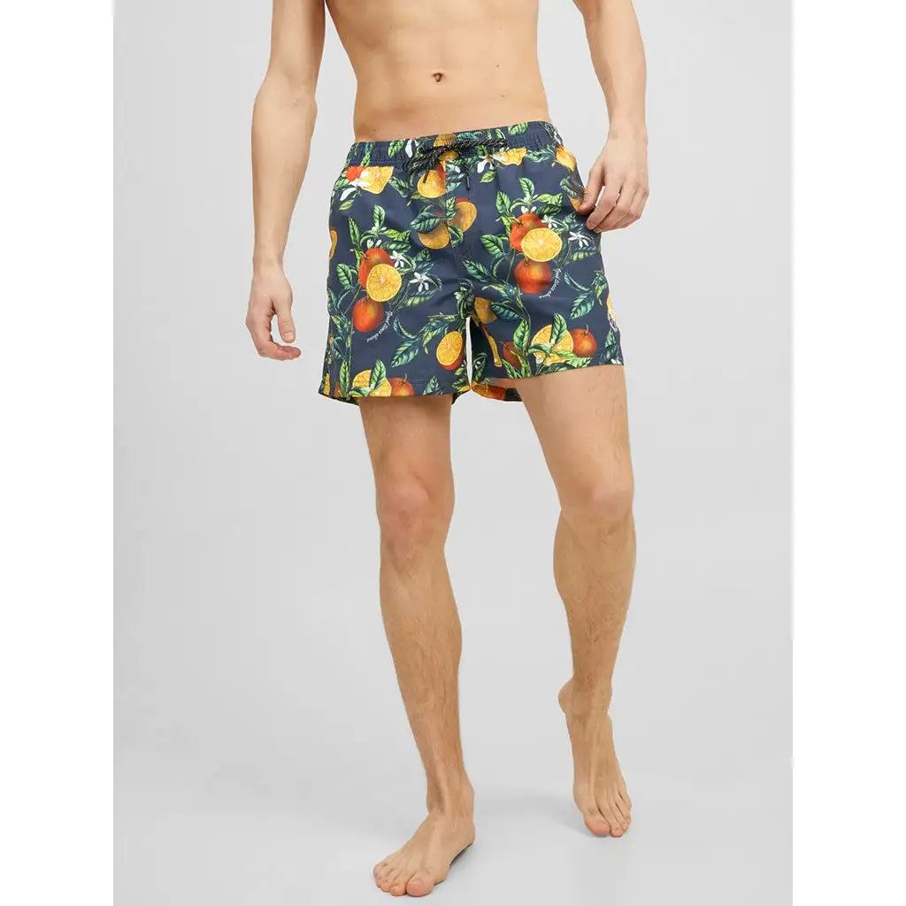 Jack & Jones Mens Swim Shorts 'Jji Crete' AKM Flowers