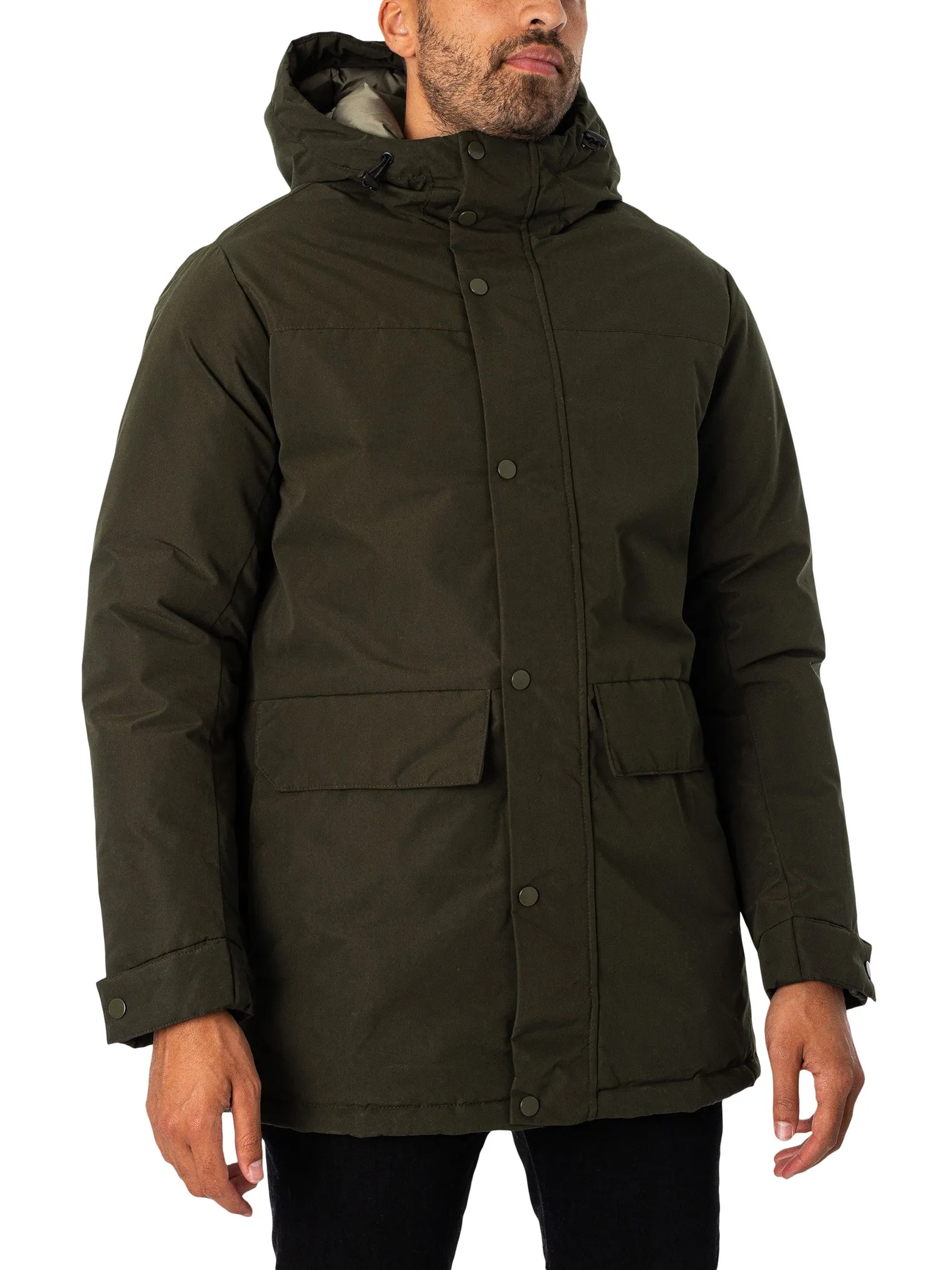 Jack & Jones Champ Parka Jacket - Rosin