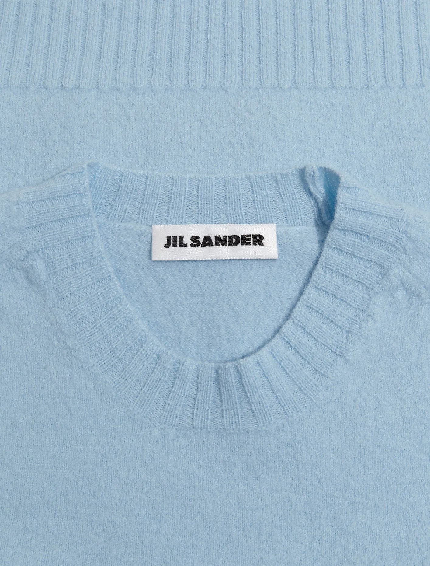 Jil Sander  |Crew Neck Wool Long Sleeves Plain V-neck & Crew neck