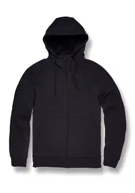 Jordan Craig Large Uptown Zip-Up Hoodie (Black) - 8320HX