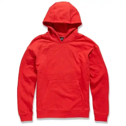 Jordan Craig Uptown Pullover Hoodie (Red) 8821H