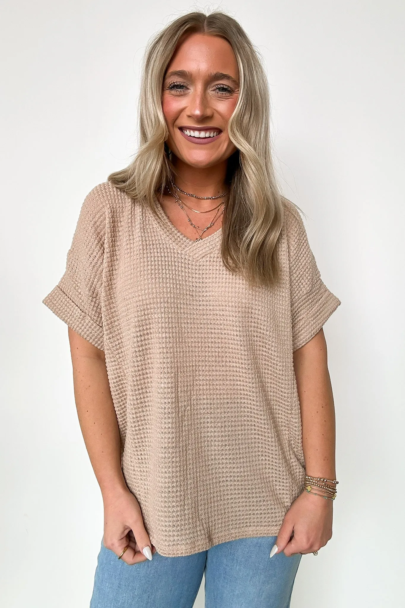 Kloie V-Neck Knit Top - FINAL SALE