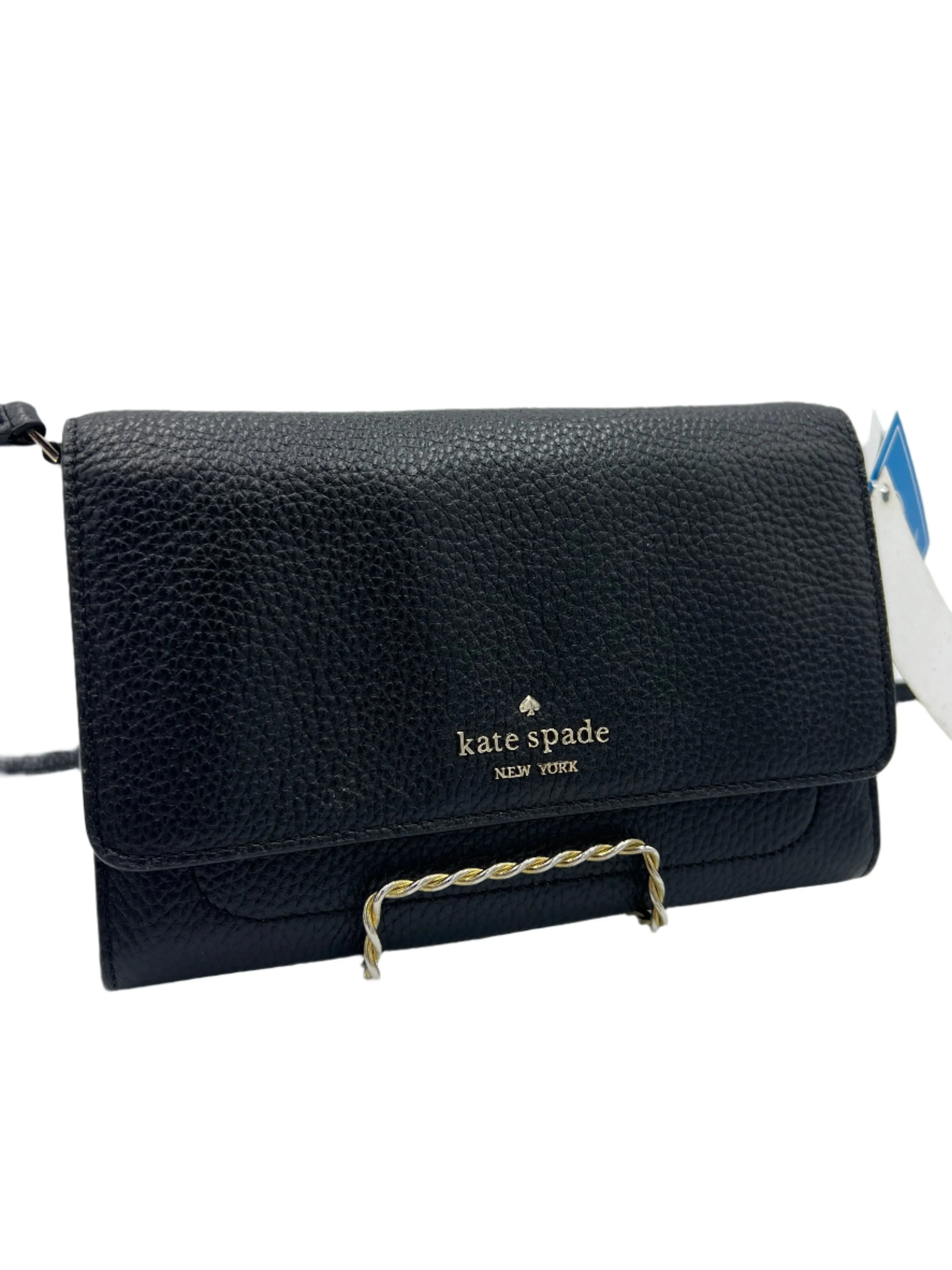 Leather Handbag Designer By Kate Spade