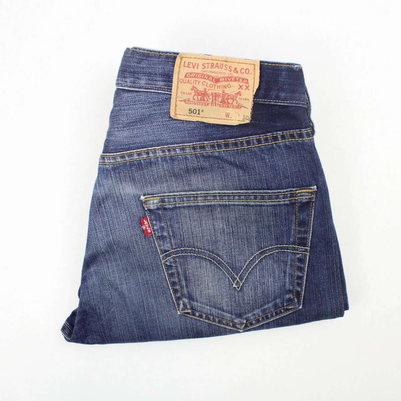 LEVIS 501 Jeans Dark Blue | W32 L30