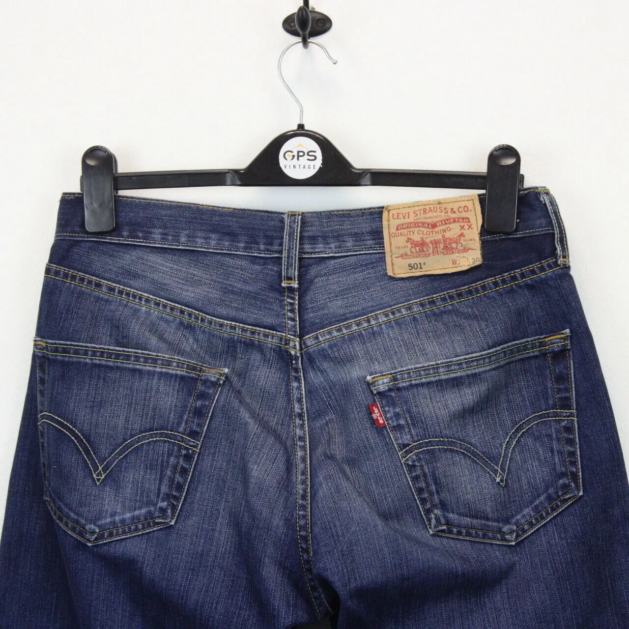 LEVIS 501 Jeans Dark Blue | W32 L30